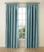 Faux Silk Pencil Pleat Blackout Curtains RRP £89