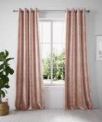 Velvet Eyelet Curtains RRP £59