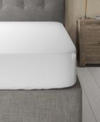 Pure Egyptian Cotton Sateen Deep Fitted Sheet, King Size RRP £45