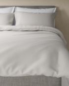 Fine Egyptian Cotton 400 Thread Count Sateen Duvet Cover, Super King RRP £89