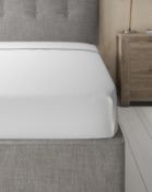 Cotton Percale Flat Sheet, King Size