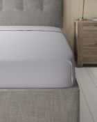 Beautifully Soft Egyptian Cotton 400 Thread Count Percale Flat Sheet, Single RRP £37.50
