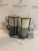 Stacking Set of 4 Mugs