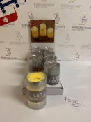 Brand New Battery Operated Flameless Flickering LED Candles, Pack of 8