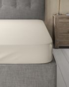 Fine Egyptian Cotton 400 Thread Count Sateen Fitted Sheet, Single