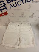 Pure Cotton Long Chino Shorts, UK 14