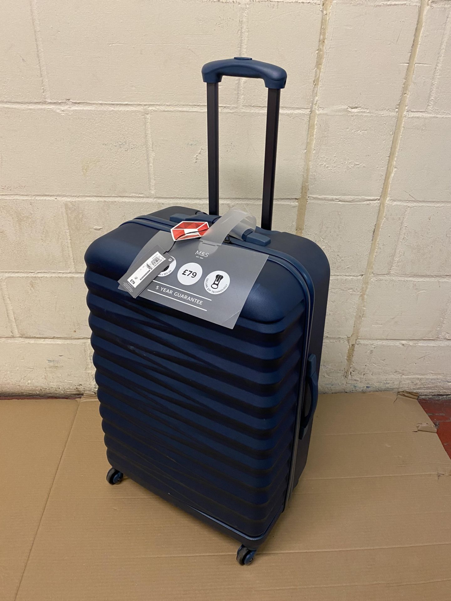 Hard Shell 4 Wheel Large Suitcase RRP £109