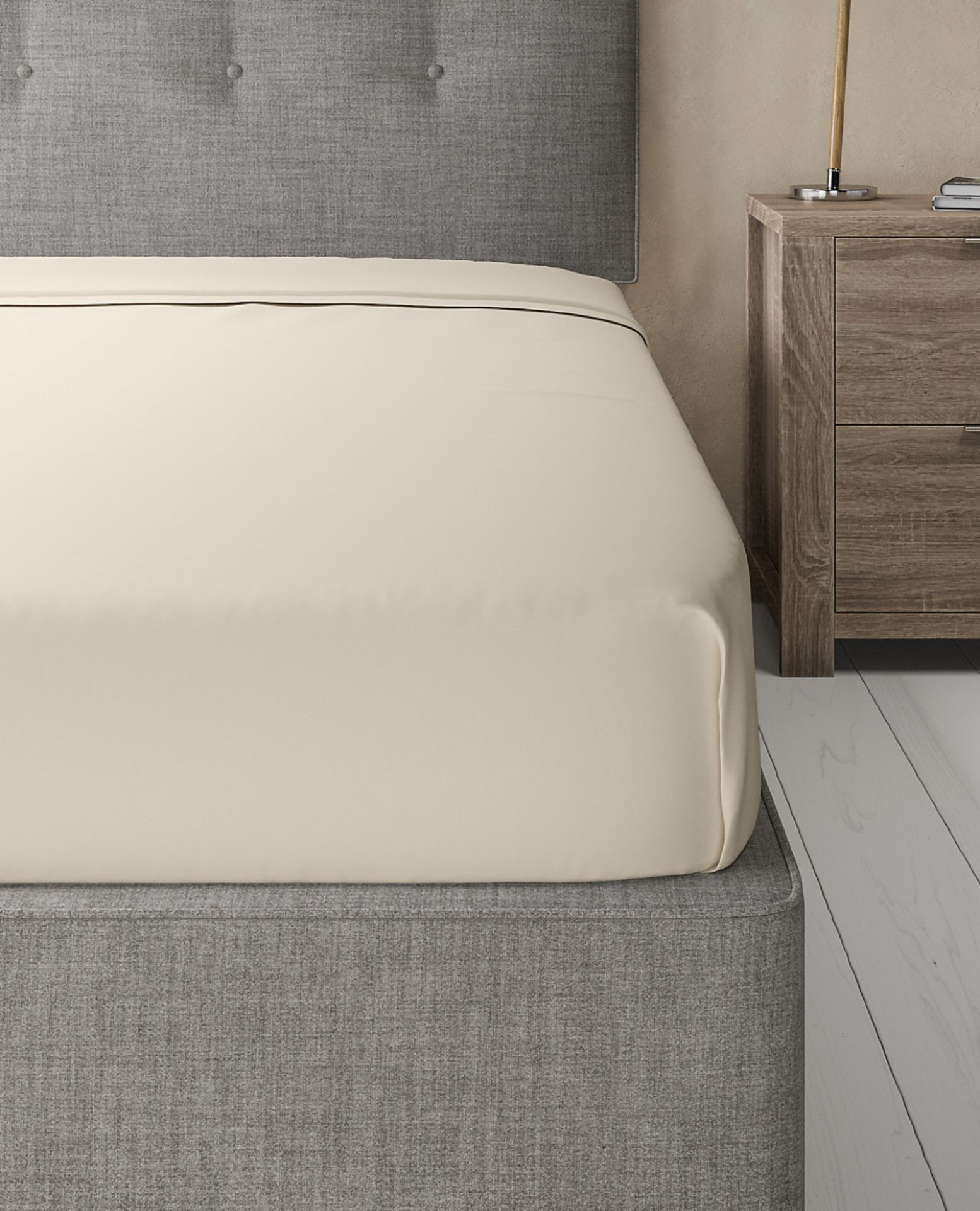 Egyptian Cotton 230 Thread Count Flat Sheet, King Size