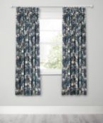 Woodland Pencil Pleat Blackout Kids Curtains