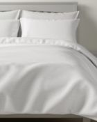 Pure Cotton Geometric Matelasse Bedding Set (missing 1 pillowcase), Super King RRP £99