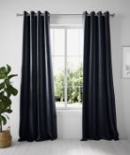 Velvet Eyelet Curtains RRP £69