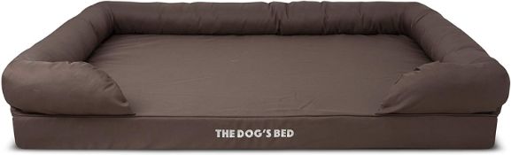 The Dog's Bed Premium Plush Orthopaedic Memory Foam Waterproof Dog Bed RRP £115