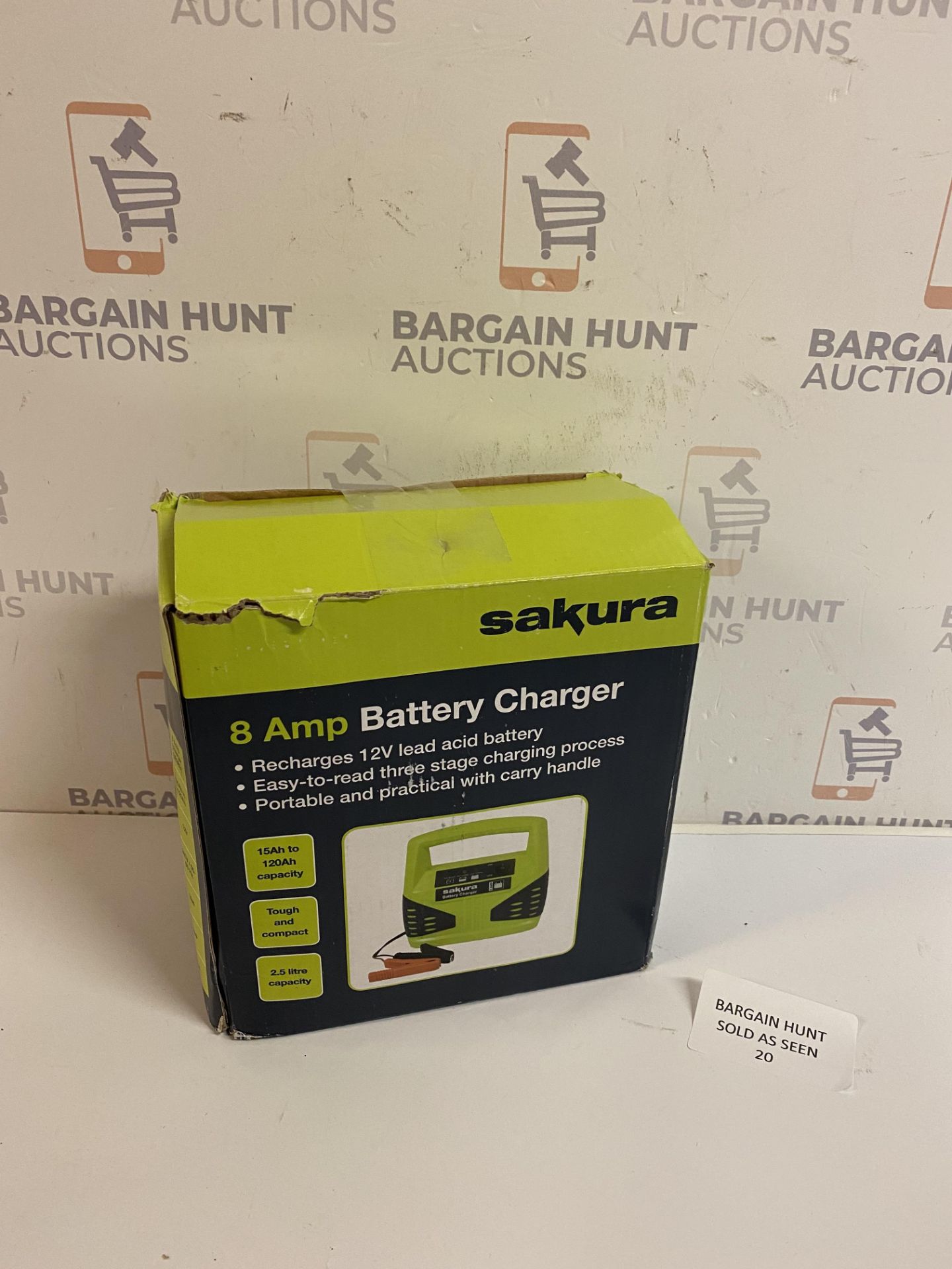 Sakura 8 Amp 12V Battery Charger