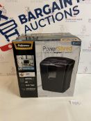 Fellowes Powerhred M-8C 8 Sheet Cross Cut Personal Shredder RRP £70