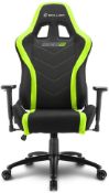 Sharkoon Skiller SGS2 Gaming Chair, Green/ Black RRP £290