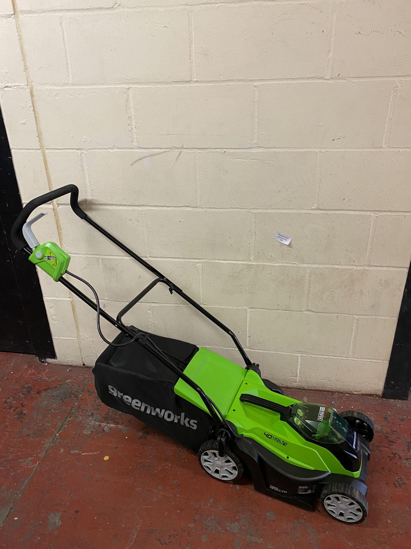 Greenworks Cordless Lawnmower G40LM35 (without battery/ charger) RRP £165