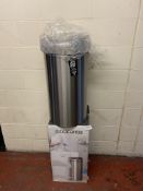 Brabantia Touch Bin Recycle with Twin Plastic Buckets (1 bucket damaged, see image) RRP £170