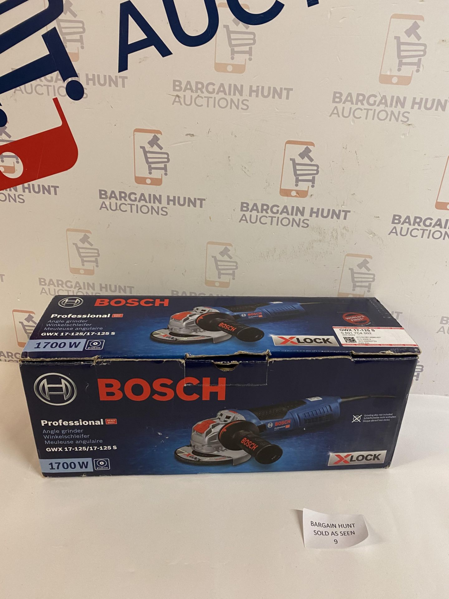 Bosch Professional GWX 17-125/17-125 S Angle Grinder (EU plug) RRP £180