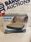 Benross Avenli High Raised Flocked Airbed Queen Size RRP £75