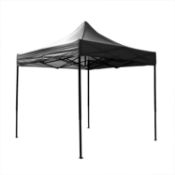 irwave Four Seasons Essential Pop Up Gazebo with No Sides 3 x 3M (Black) RRP £85