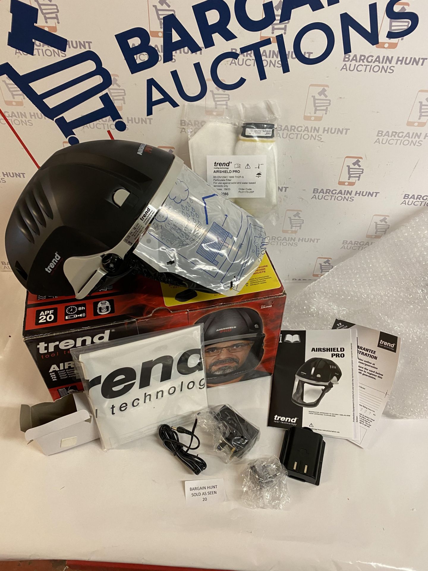 Trend Air/Pro Airshield Pro APF20 Powered Respirator (contents, see image) RRP £219 - Image 2 of 2