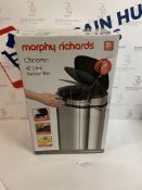 Morphy Richards Chroma Square Sensor Bin RRP £40