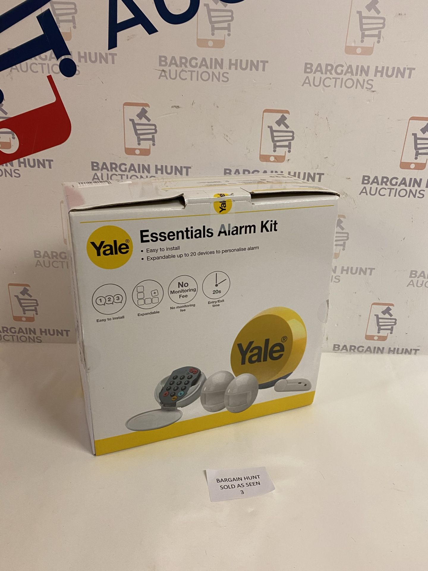 Yale YES-ALARMKIT-PLUS Home Security Alarm Kit (for contents, see image) RRP £130
