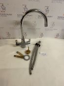 Bristan Echo Easy Fit Kitchen Sink Lever Handles Tall Swivel Spout Mixer Tap Faucet RRP £79