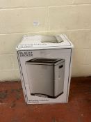 Black+Decker 40L Duo Recycling Bin (foot pedal damaged, needs attention, see image) RRP £70