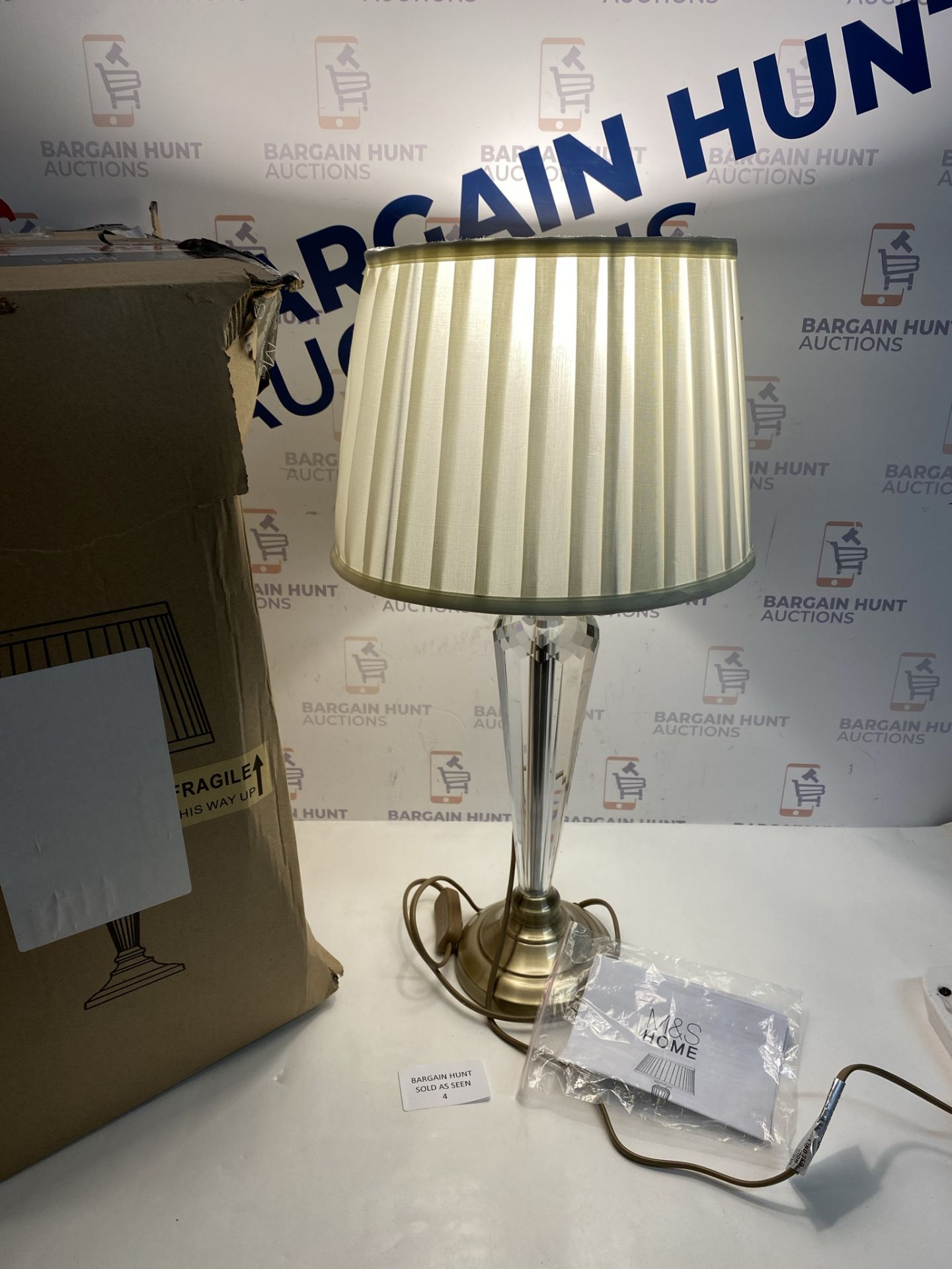 Classic Luxury Table Lamp, Large RRP £109