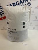 Simply Soft All Seasons 13.5 Tog Duvet, King Size RRP £47.50