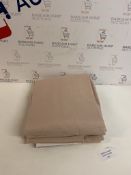 Blackout & Thermal Lined Plain Cotton Pencil Pleat Curtains RRP £99