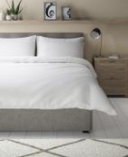 Cotton Percale Duvet Cover, Single