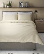 Cotton Rich Seersucker Bedding Set, King Size RRP £49.50