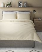 Cotton Rich Seersucker Bedding Set, Double RRP £39.50