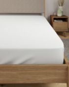 Egyptian Cotton 400 Thread Count Percale Deep Fitted Sheet, Super King RRP £49.50