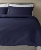 Egyptian Cotton 230 Thread Count Duvet Cover, King Size RRP £49.50