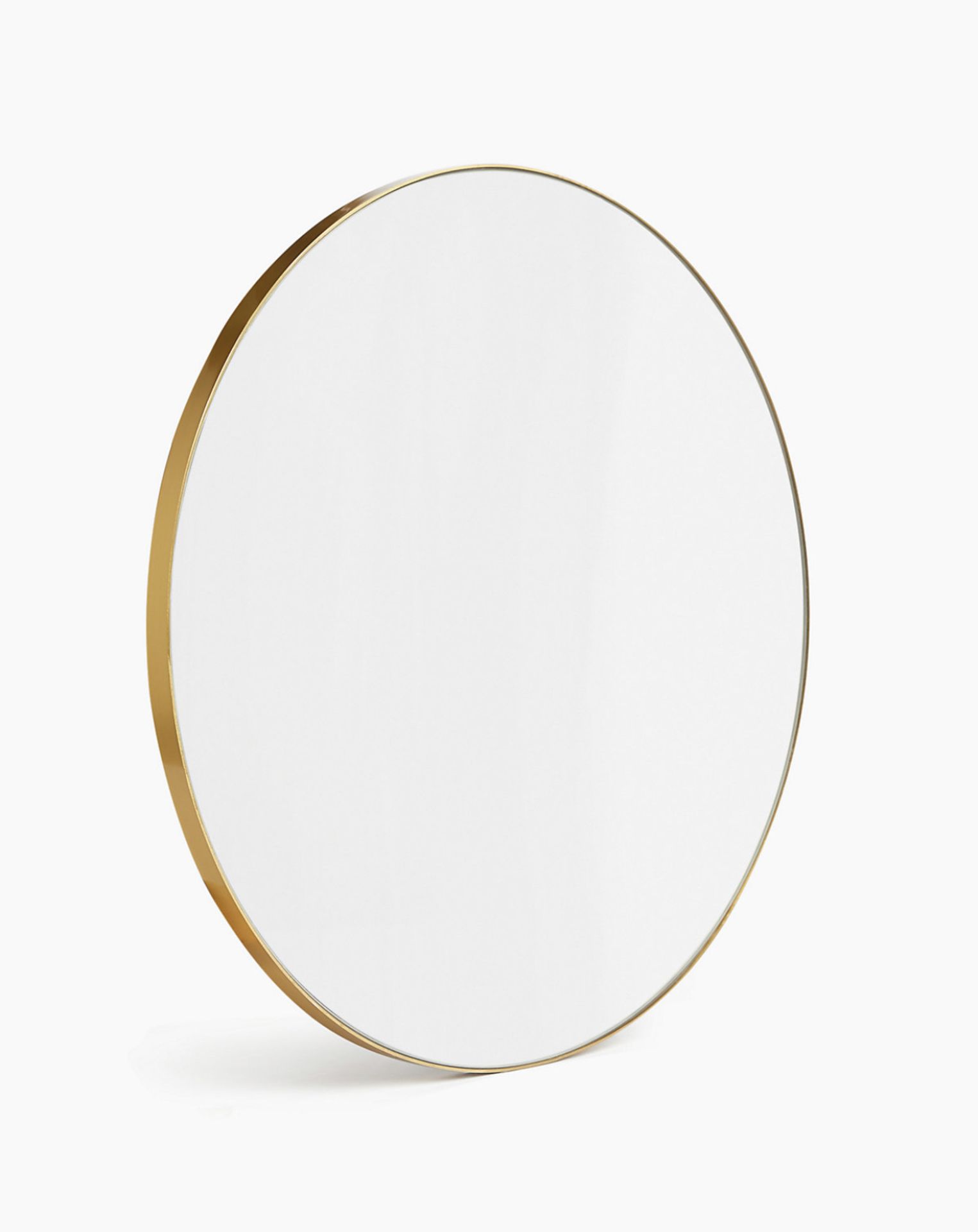 Milan Small Round Mirror, Antique Brass RRP £69