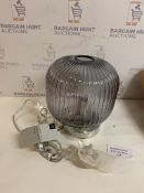 Ridged Glass Table Lamp RRP £85