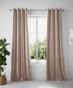 Lined Velvet Eyelet Curtains RRP £79