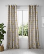 Layla Circles Eyelet Curtains RRP £69