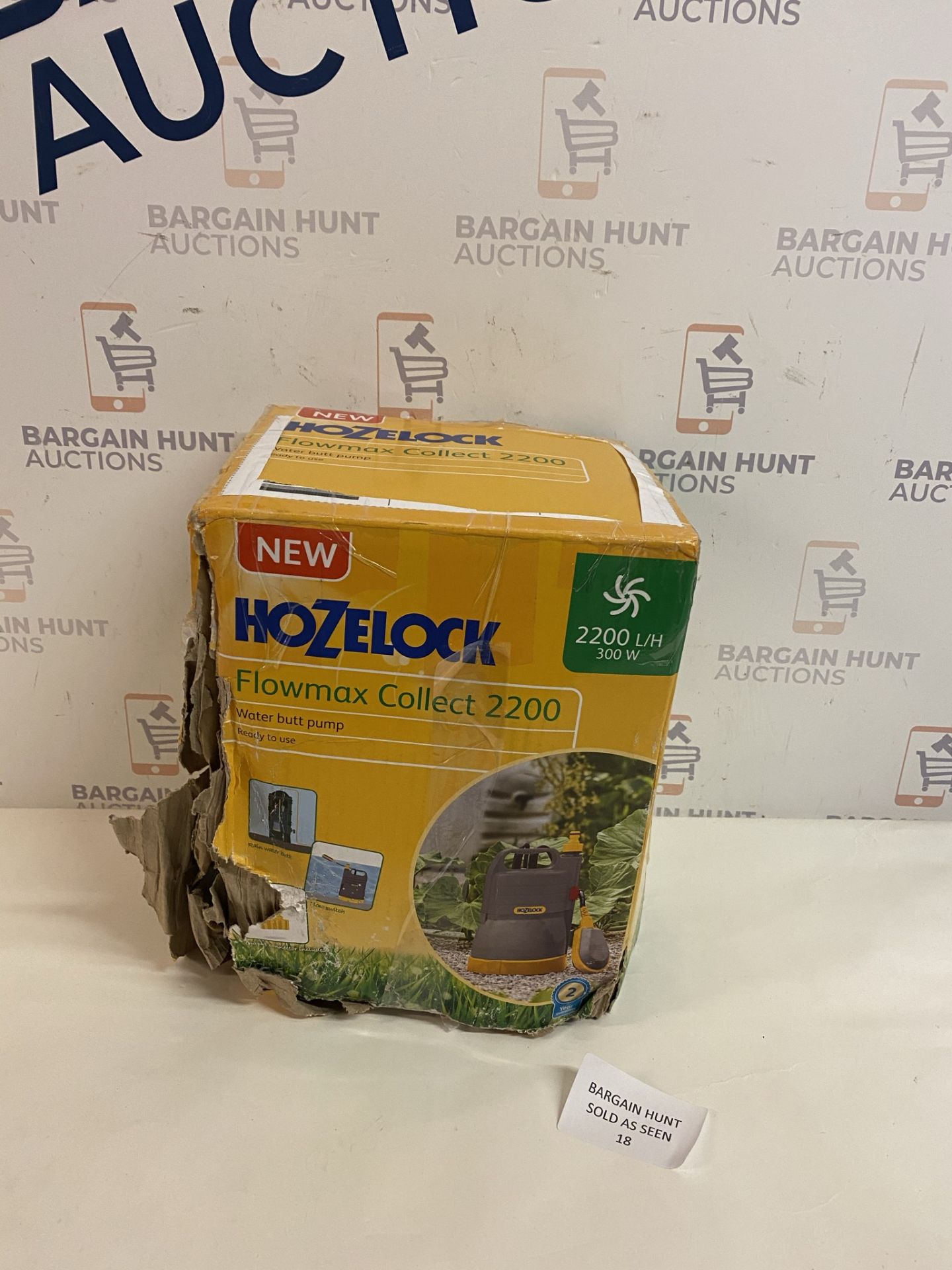 Hozelock Flowmax Collect 2200 Water Butt Pump RRP £75