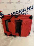 Large Pet Carrier, Red