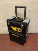 Stanley Mobile Work Centre Toolbox (slight damage, see image)