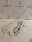 Pro-Elec 5m Switched Surge Protected Extension Lead