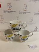 Set of 3 "Greatest Grandma" Mugs, RRP £6 Each