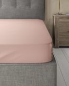 Pure Cotton Cool Fitted Sheet, King Size