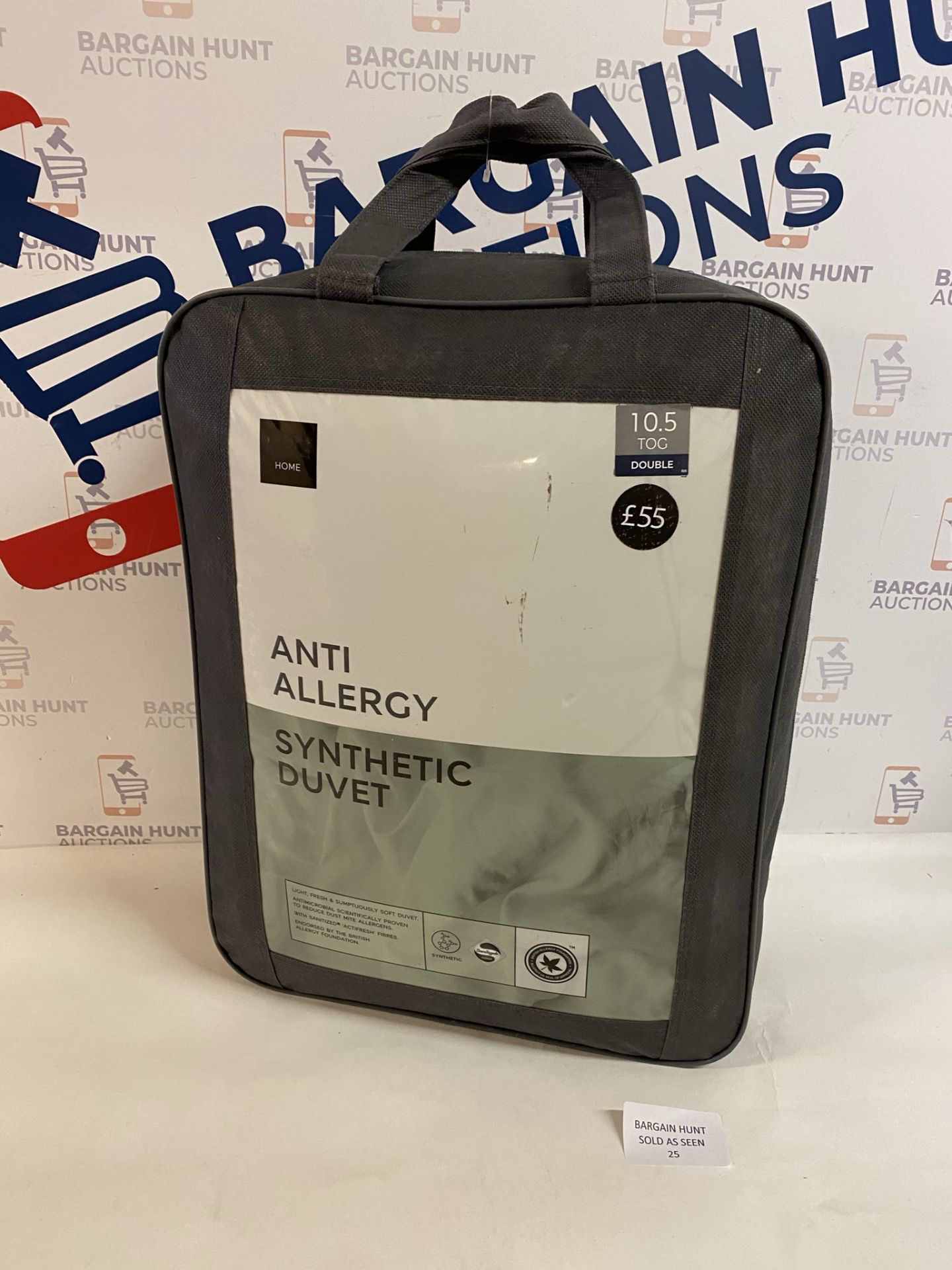 Anti Allergy Synthetic 10.5 Tog Duvet, Double RRP £55