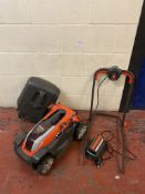 Flymo Mighti-Mo 300 Li Lan Mower with Battery and Charger (no power)