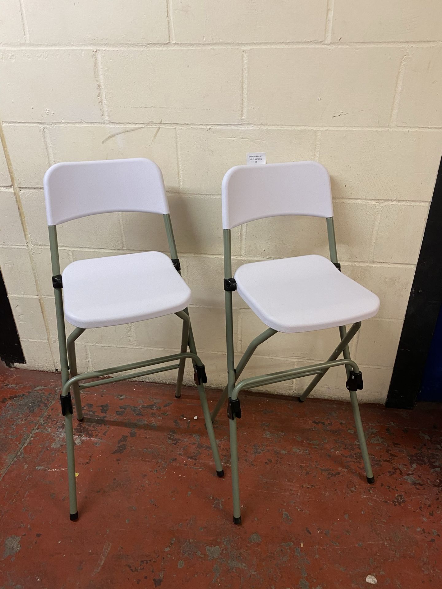 Bolero Folding High Stool, Set of 2 RRP £60